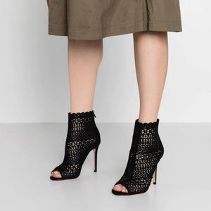 ALDO black ankle boots sexy bootie